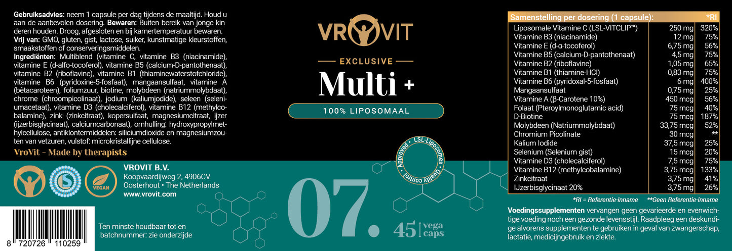 No.7 Liposomale Multi+