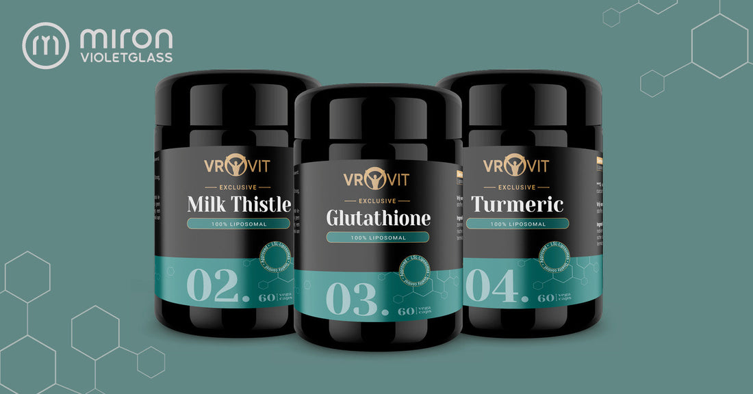 VROVIT x MIRON® Violet Glas